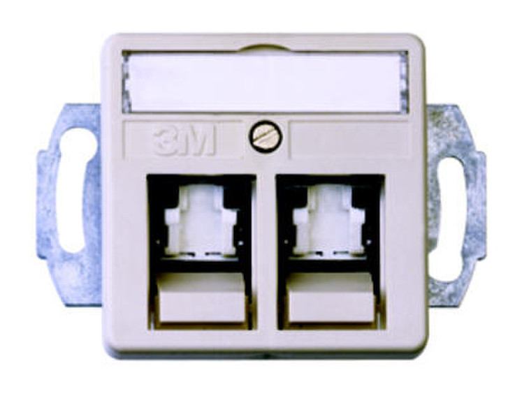 3M 60-516-09025 RJ45 Female White cable interface/gender adapter