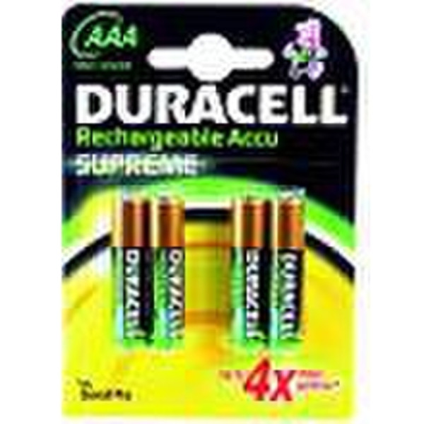 Duracell Supreme AAA 16 Pack Nickel-Metallhydrid (NiMH) 1000mAh 1.2V Wiederaufladbare Batterie