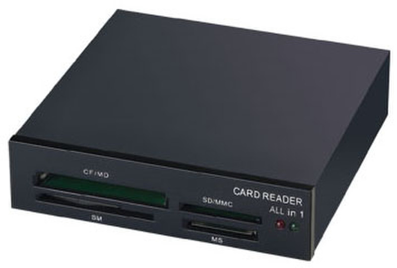 Techsolo TCR-1640 USB 2.0 Черный устройство для чтения карт флэш-памяти