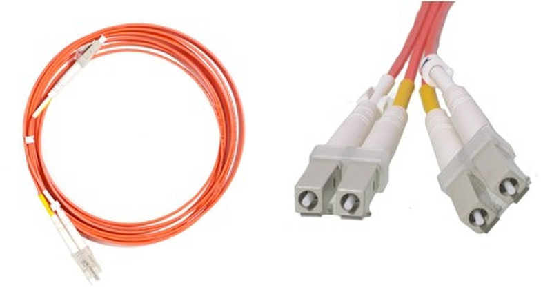 Mercodan Fibercable, LC:LC, 10,0m 10м оптиковолоконный кабель
