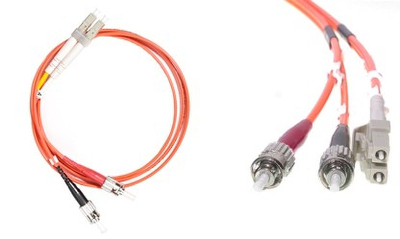 Mercodan Fiber Optic Cable 10.0m, (LC to ST) 10m Glasfaserkabel