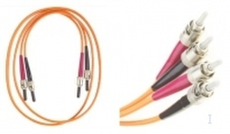 Mercodan Fiber Optic Cable 3.0m, (ST to ST) 3m Glasfaserkabel