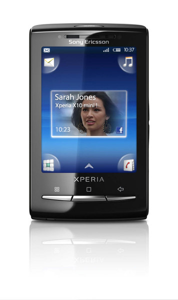Sony Xperia X10 mini Одна SIM-карта Черный смартфон