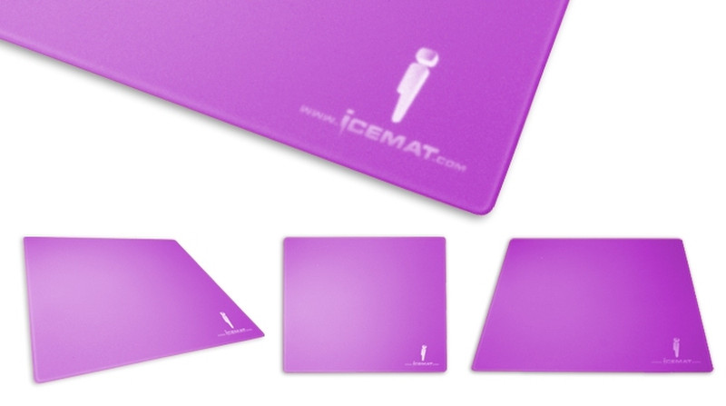 Icemat Purple 2nd Edition Purple mouse pad