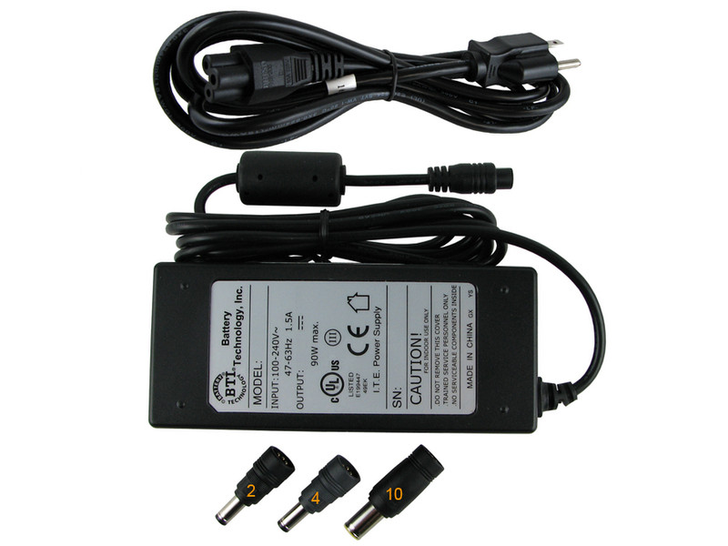 BTI AC-U90W-IB 90W Black power adapter/inverter
