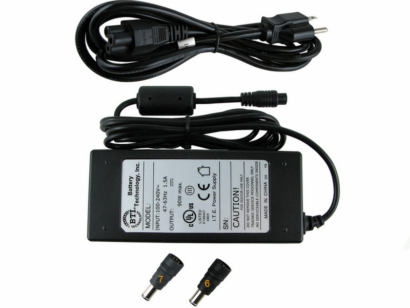 BTI AC-U90W-SY 90Вт Черный адаптер питания / инвертор