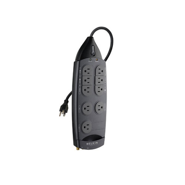 Belkin F9A923FC08 9AC outlet(s) 2.4m Black surge protector