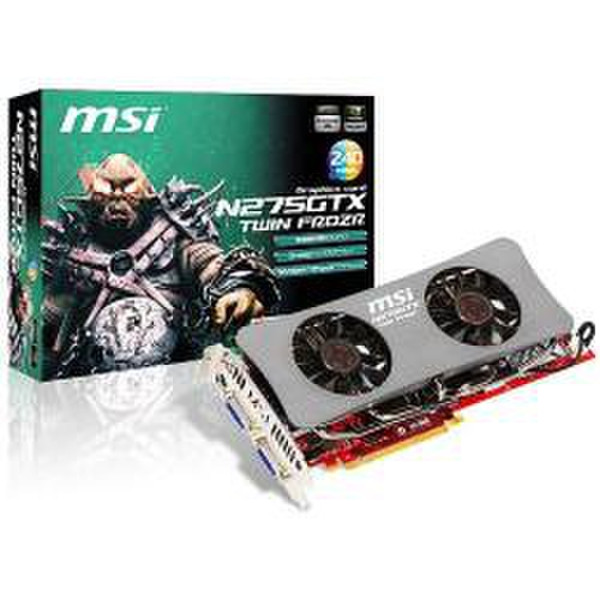 MSI GeForce GTX 250 GeForce GTX 275 GDDR3