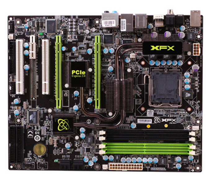 XFX nForce 7 750i SLI Socket T (LGA 775) ATX материнская плата