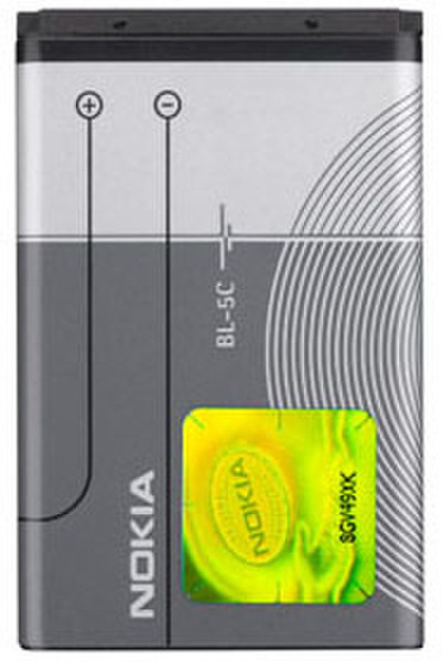Nokia BL-5C Lithium-Ion (Li-Ion) 1020mAh 3.7V Wiederaufladbare Batterie