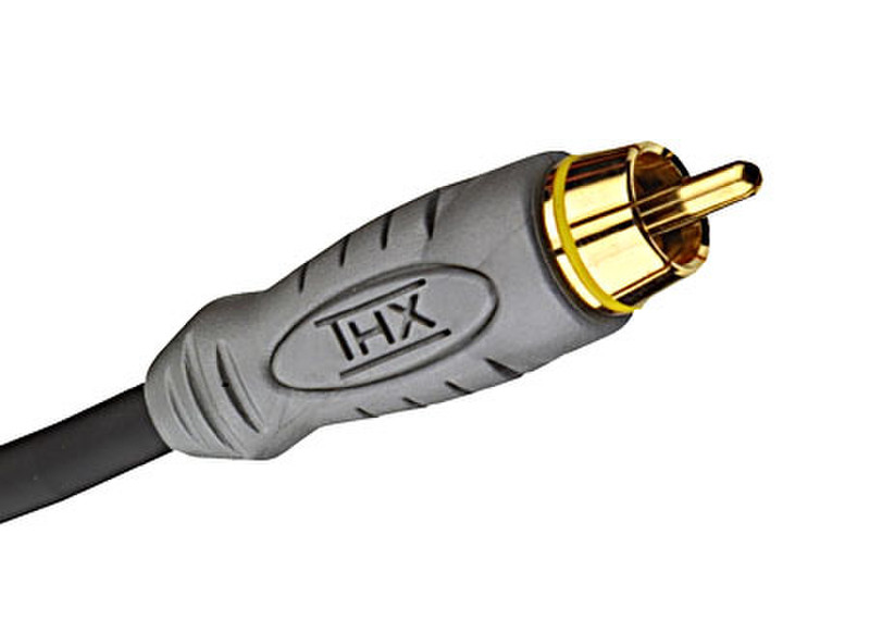 Monster Cable THX V100R-8 NF 2.438м RCA RCA Черный, Серый композитный видео кабель