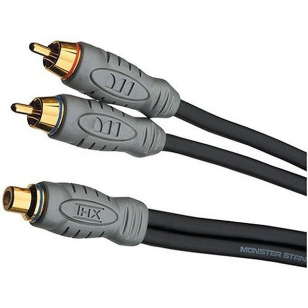 Monster Cable THX AI-YF NF 2м RCA RCA Черный аудио кабель