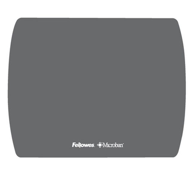 Fellowes Microban Ultra Thin Серый коврик для мышки