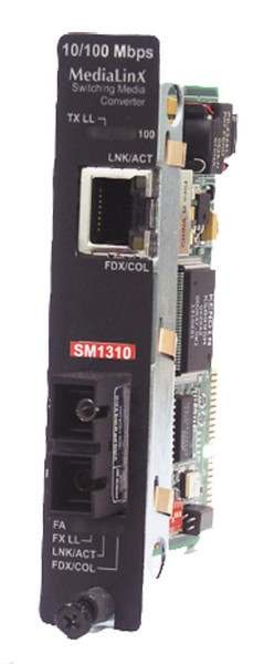 IMC Networks iMcV-MediaLinX, TX/SSFX-SM1310-SC 100Мбит/с 1310нм сетевой медиа конвертор