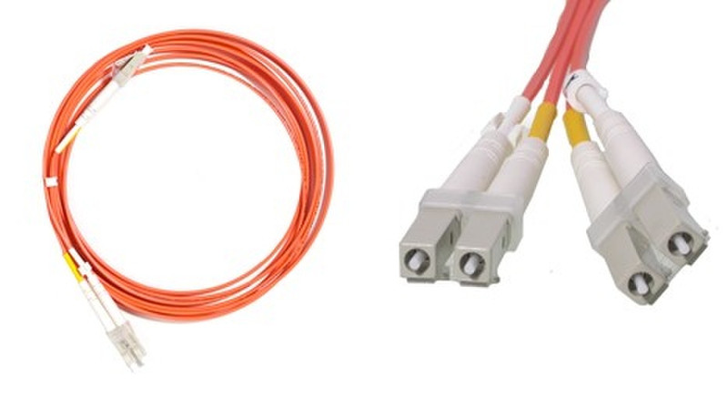 Mercodan Fibercable, LC:LC, 5,0m 5м оптиковолоконный кабель