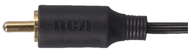 Audiovox AH22 1.83m RCA Schwarz Audio-Kabel