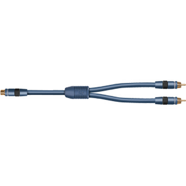 Audiovox AP040N RCA 2 x RCA Синий кабельный разъем/переходник