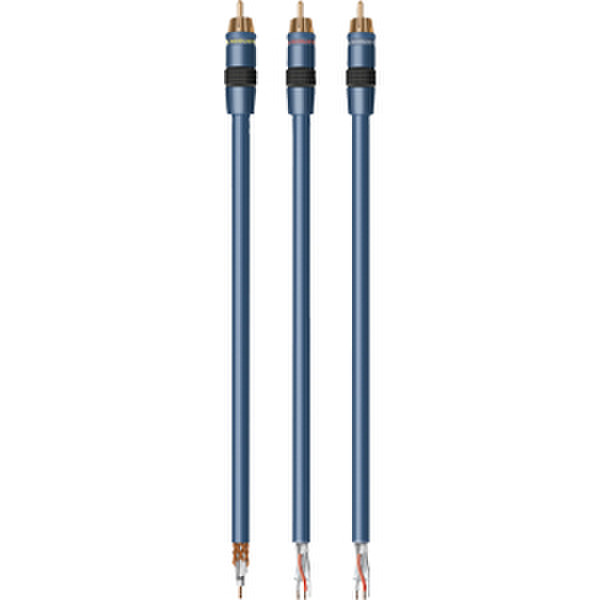 Audiovox AP062N 3.66m 3 x RCA 3 x RCA Blue composite video cable