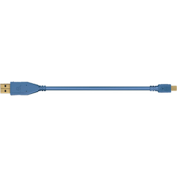 Audiovox AP416N 1.83m USB A USB B Blue USB cable