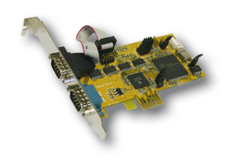 EXSYS EX-44092 PCI-Express 2S Serial RS-232 card Schnittstellenkarte/Adapter