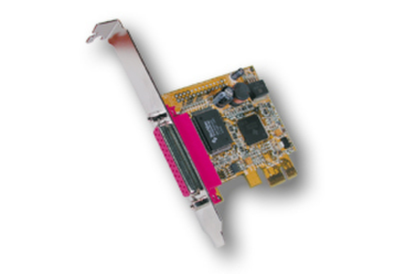 EXSYS EX-44010 1P PCI-Express Parallel card EPP/ECP with Moschip Chip-Set interface cards/adapter