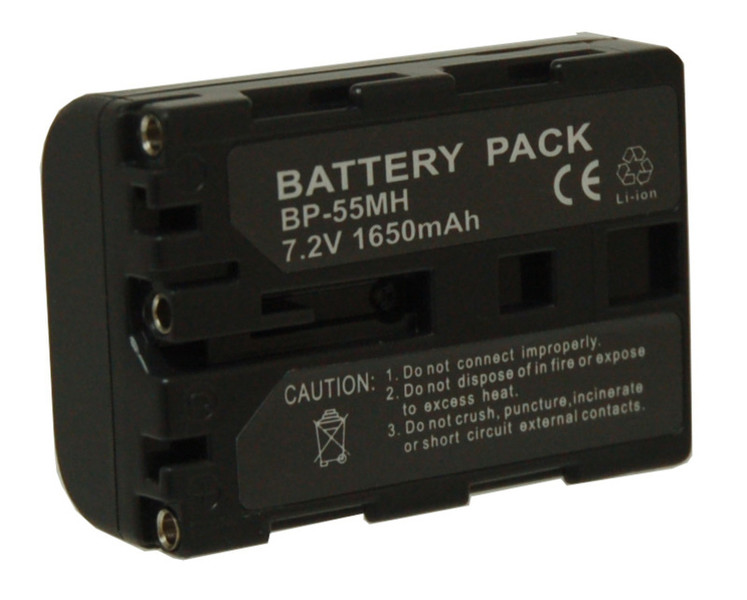 Sakar BP-55MH Lithium-Ion (Li-Ion) 1650mAh 7.2V rechargeable battery