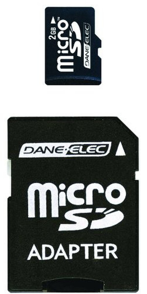 Dane-Elec 2GB microSD 2GB MicroSDHC memory card