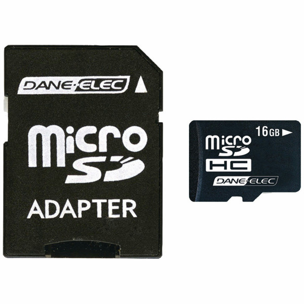 Dane-Elec 16GB microSD 16ГБ MicroSDHC карта памяти