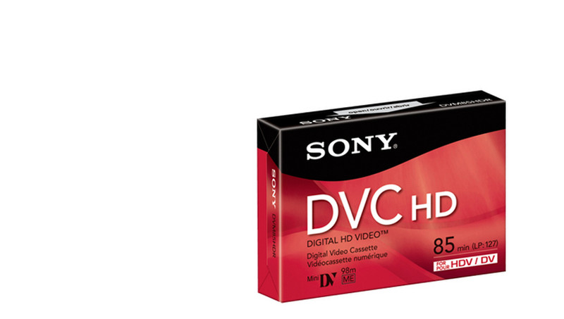 Sony DVC HD mini HD DV 85min 1pc(s)