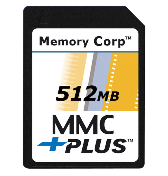 Memory Corp 512 MB Multimedia Card 4.0 (MMCPlus) 0.5GB MMC Speicherkarte