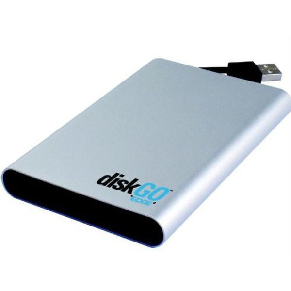 Edge 80GB DiskGO Portable USB Hard Drive 2.0 80GB Black,Silver external hard drive