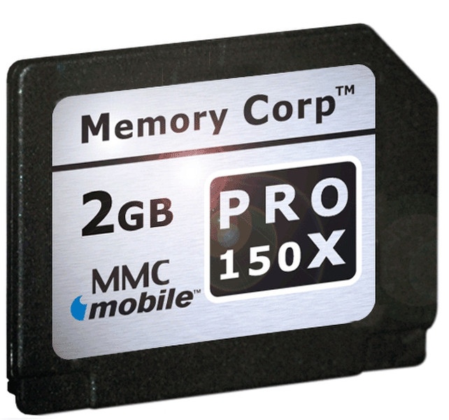 Memory Corp 2 GB PRO X MultiMedia Card Mobile X150 2GB MMC memory card