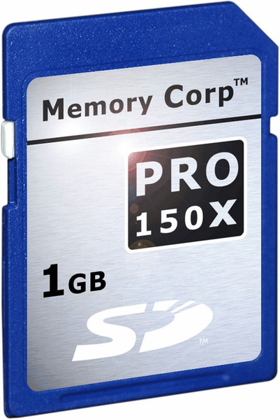Memory Corp 1 GB PRO X SecureDigital Card (SDC) X150 1ГБ SD карта памяти