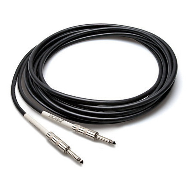 Hosa Technology GTR-225 7.62m 6.35mm 6.35mm Black audio cable