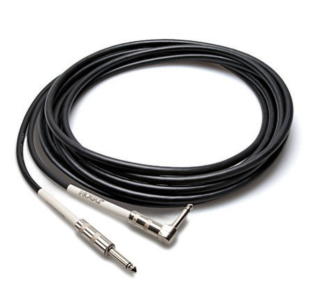 Hosa Technology GTR-225R 7.62m 6.35mm 6.35mm Black audio cable