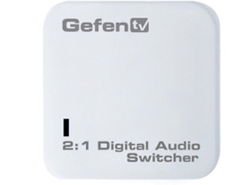 Gefen GTV-DIGAUD-241 TOSLINK TOSLINK Серый, Cеребряный кабельный разъем/переходник