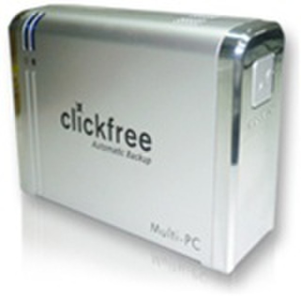 Clickfree HD1035 2.0 1000GB Silber Externe Festplatte
