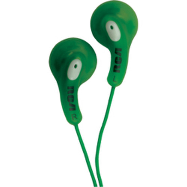 Audiovox HF965 Binaural Wired Green mobile headset