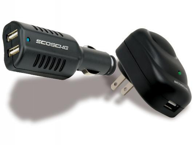 Scosche reVIVE Auto Black mobile device charger