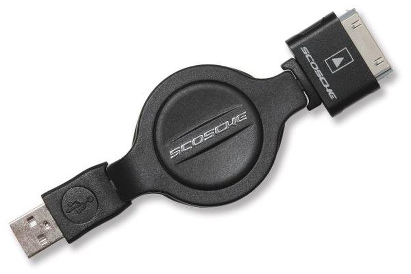 Scosche IPUSBKR 0.8m Black USB cable