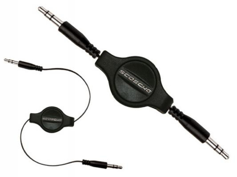Scosche IU3.5RC 0.8534m 3.5mm 3.5mm Schwarz Audio-Kabel