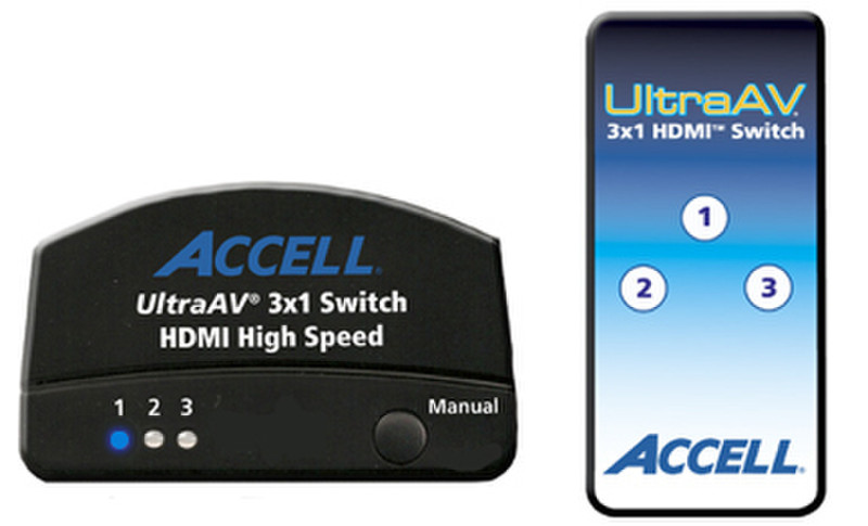 Accell UltraAV HDMI video switch