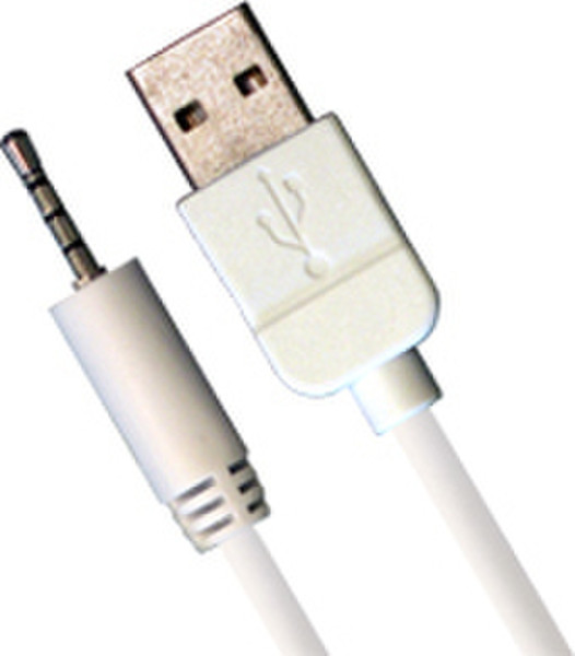 Accell L098B-005J 1.5м USB A Белый кабель USB