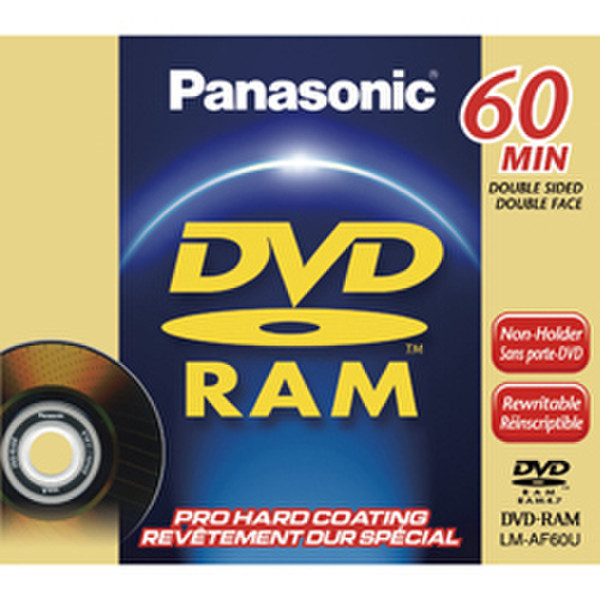 Panasonic LM-AF60U 2.8ГБ DVD-RAM чистый DVD