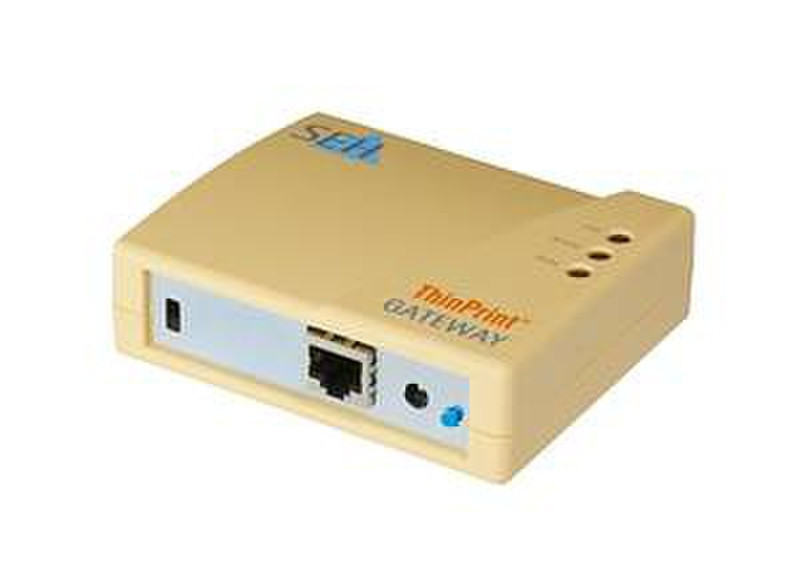 SEH TPG60 Внутренний Ethernet LAN Желтый сервер печати
