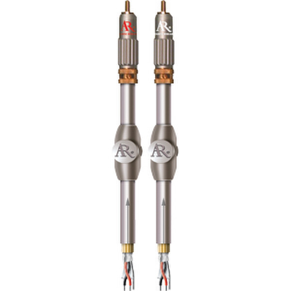 Audiovox MS232 3.66m 2 x RCA 2 x RCA Silver audio cable