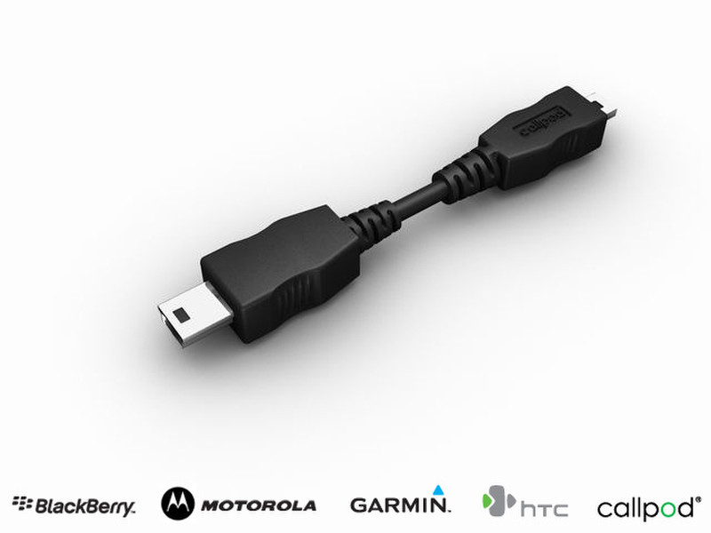 Callpod MUSB-0001 mini USB Черный кабельный разъем/переходник