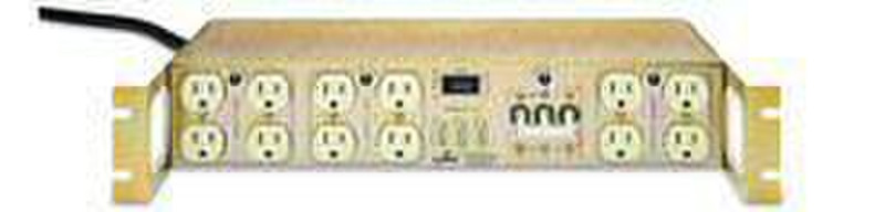 Eaton PC125-A2-LT 12AC outlet(s) 2U Bronze power distribution unit (PDU)