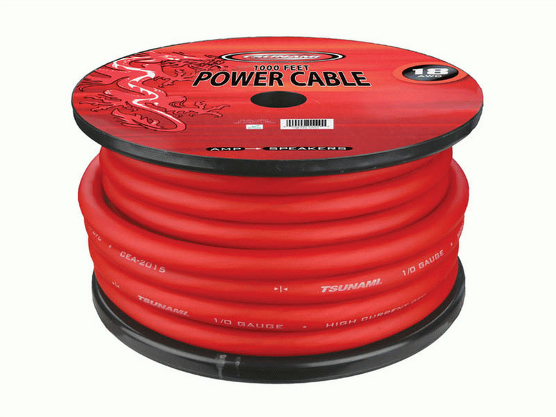 Metra PR604-75 22.86m Red power cable