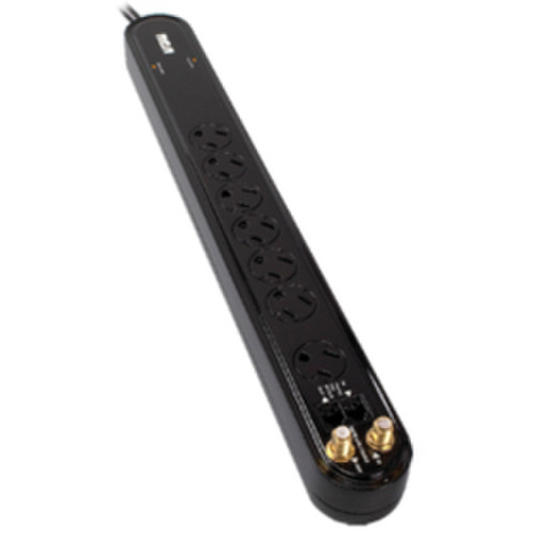 Audiovox PS27210B 7AC outlet(s) Black surge protector